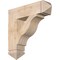Ekena Millwork Funston Arts & Crafts Smooth Bracket, Douglas Fir, 5 1/2"W x 24"D x 24"H BKT06X24X24FST03SDF - alternate 1